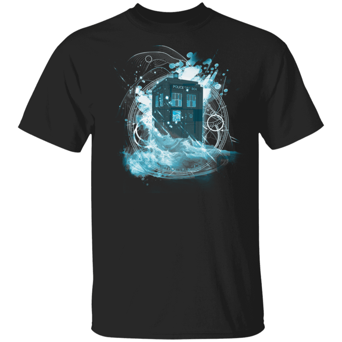 T-Shirts Black / YXS Waves Of Space And Time Youth T-Shirt