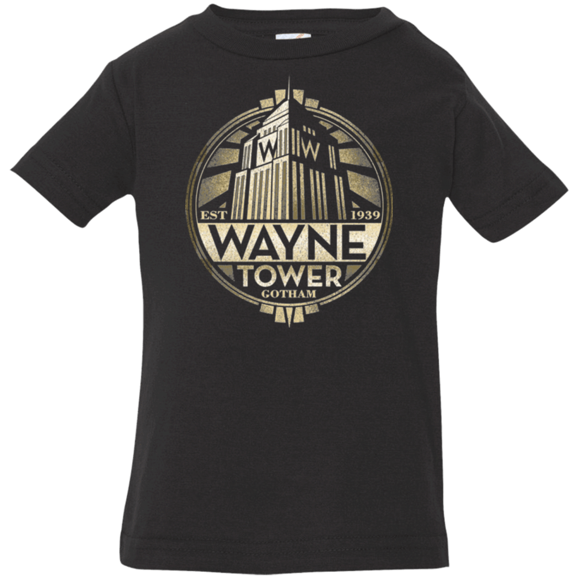 T-Shirts Black / 6 Months Wayne Tower Infant Premium T-Shirt