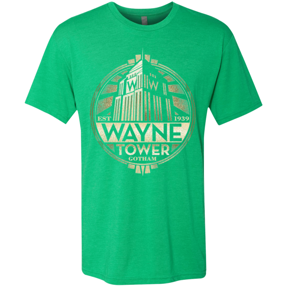 T-Shirts Envy / Small Wayne Tower Men's Triblend T-Shirt