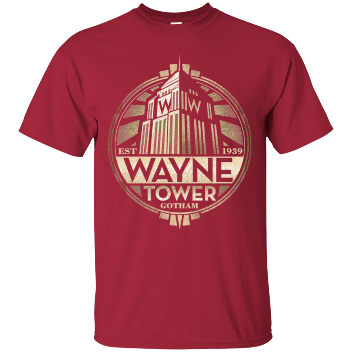 T-Shirts Cardinal / Small Wayne Tower T-Shirt