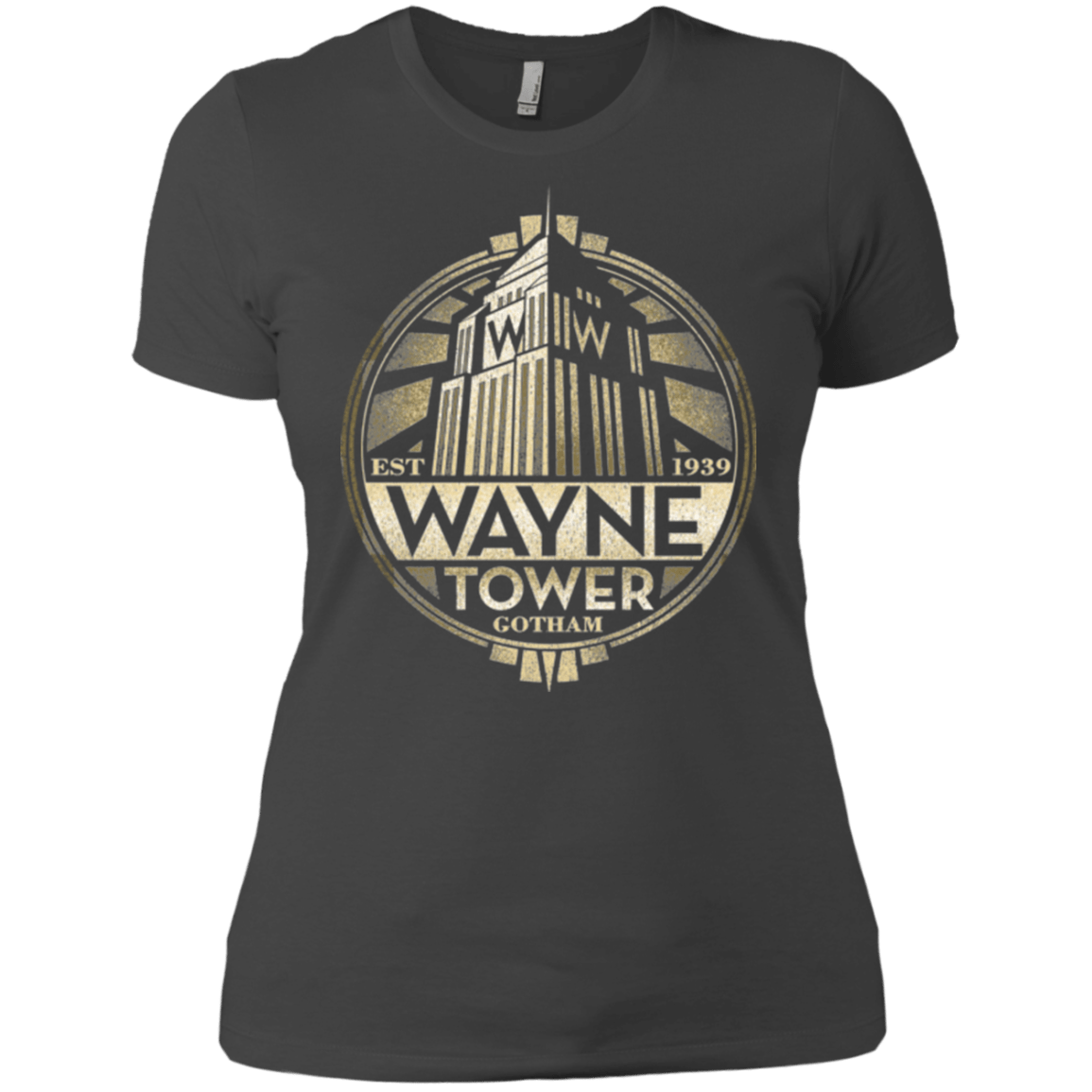 T-Shirts Heavy Metal / X-Small Wayne Tower Women's Premium T-Shirt