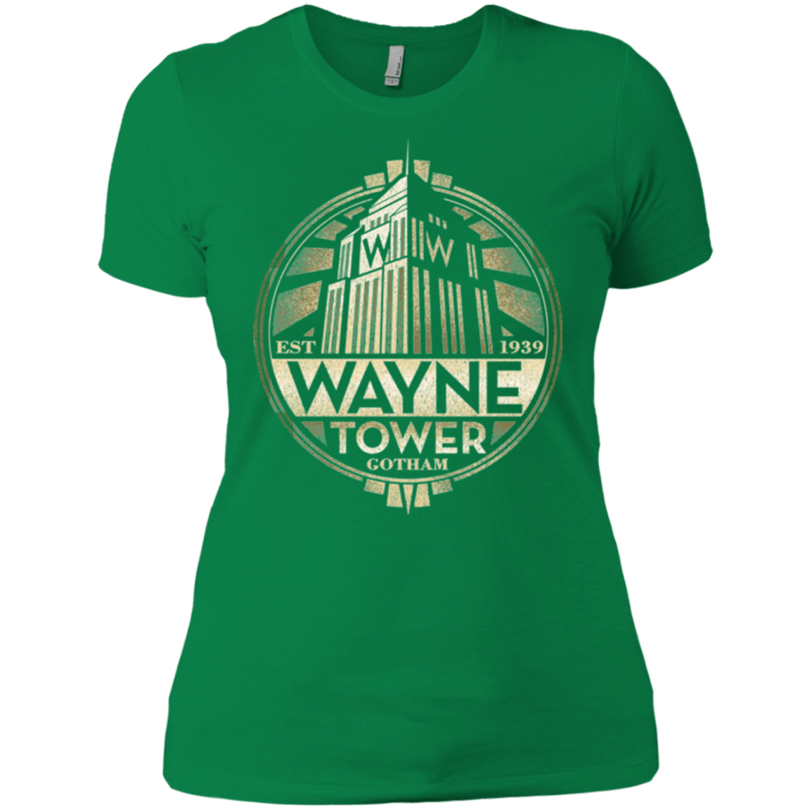 T-Shirts Kelly Green / X-Small Wayne Tower Women's Premium T-Shirt