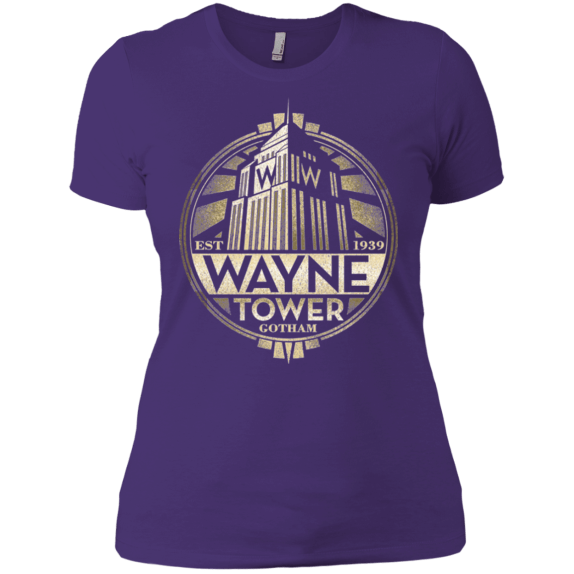 T-Shirts Purple / X-Small Wayne Tower Women's Premium T-Shirt