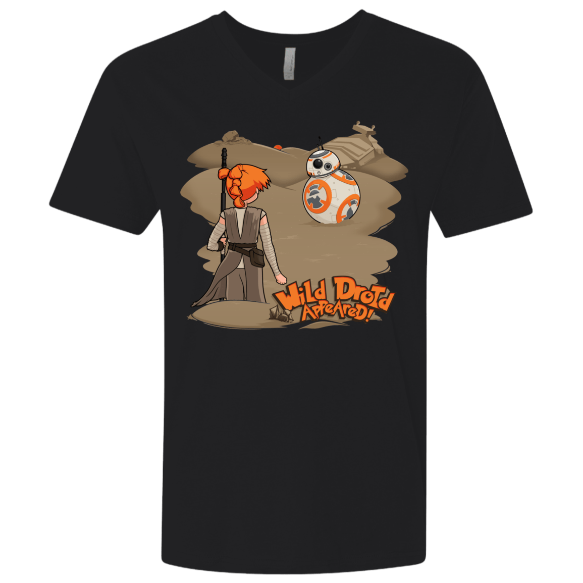 T-Shirts Black / X-Small WDA Men's Premium V-Neck