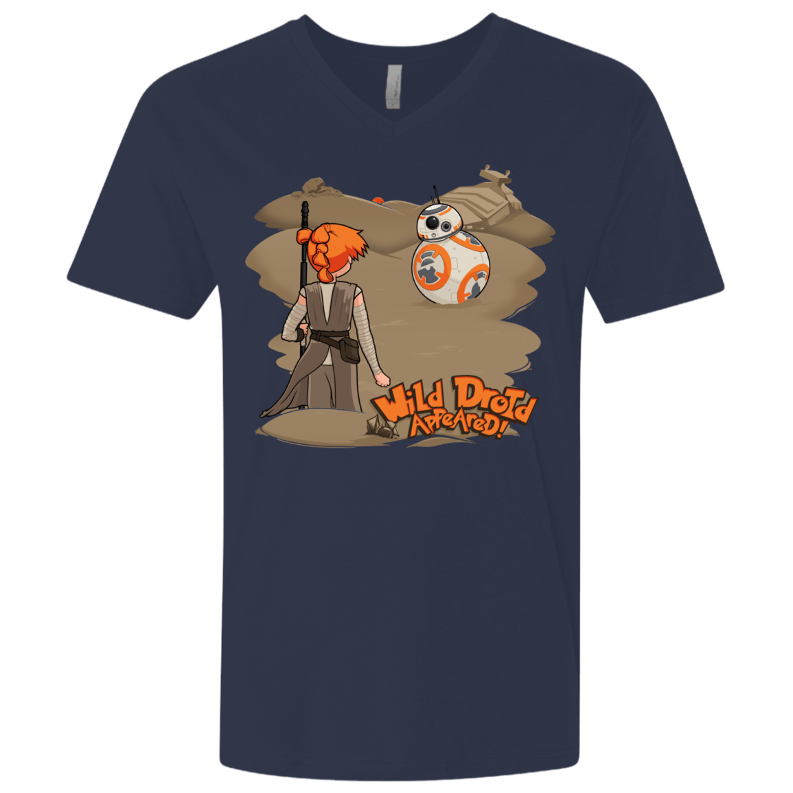 T-Shirts Midnight Navy / X-Small WDA Men's Premium V-Neck