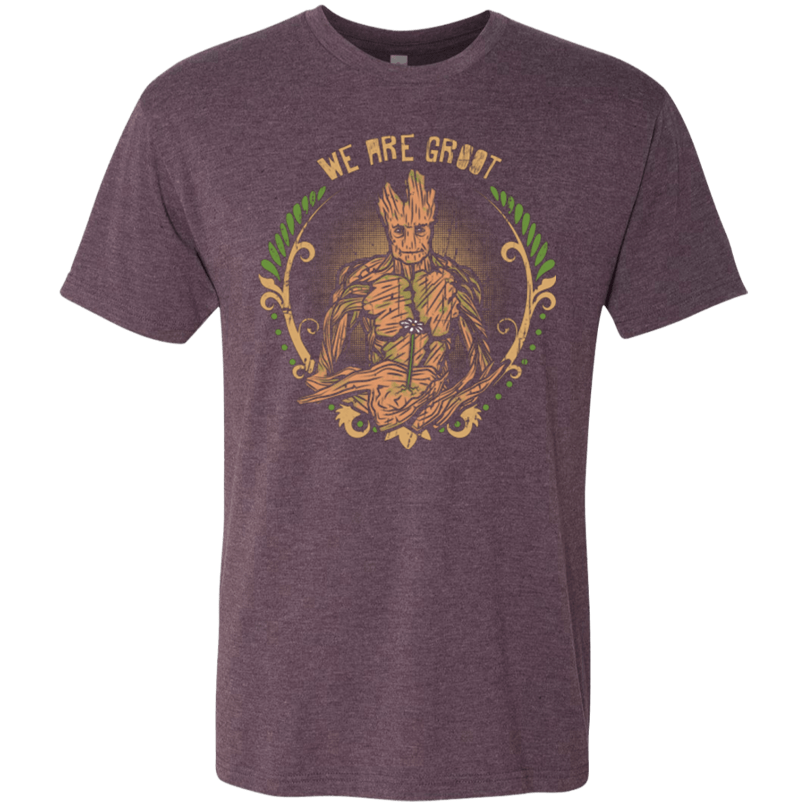 T-Shirts Vintage Purple / Small We are Groot Men's Triblend T-Shirt