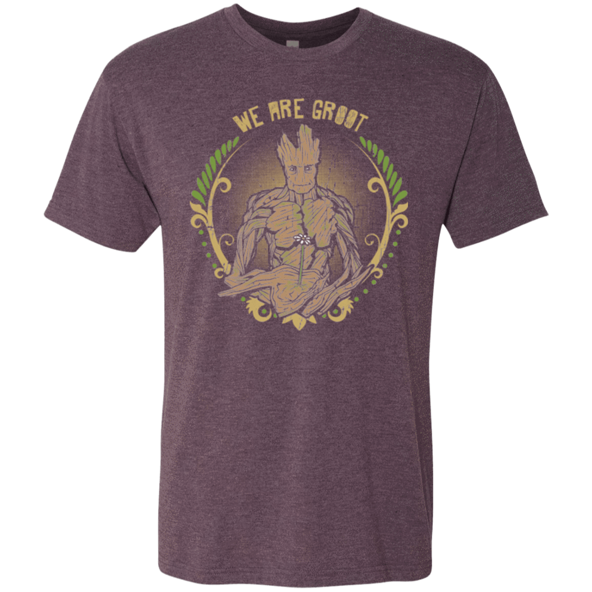 T-Shirts Vintage Purple / Small We are Groot Men's Triblend T-Shirt