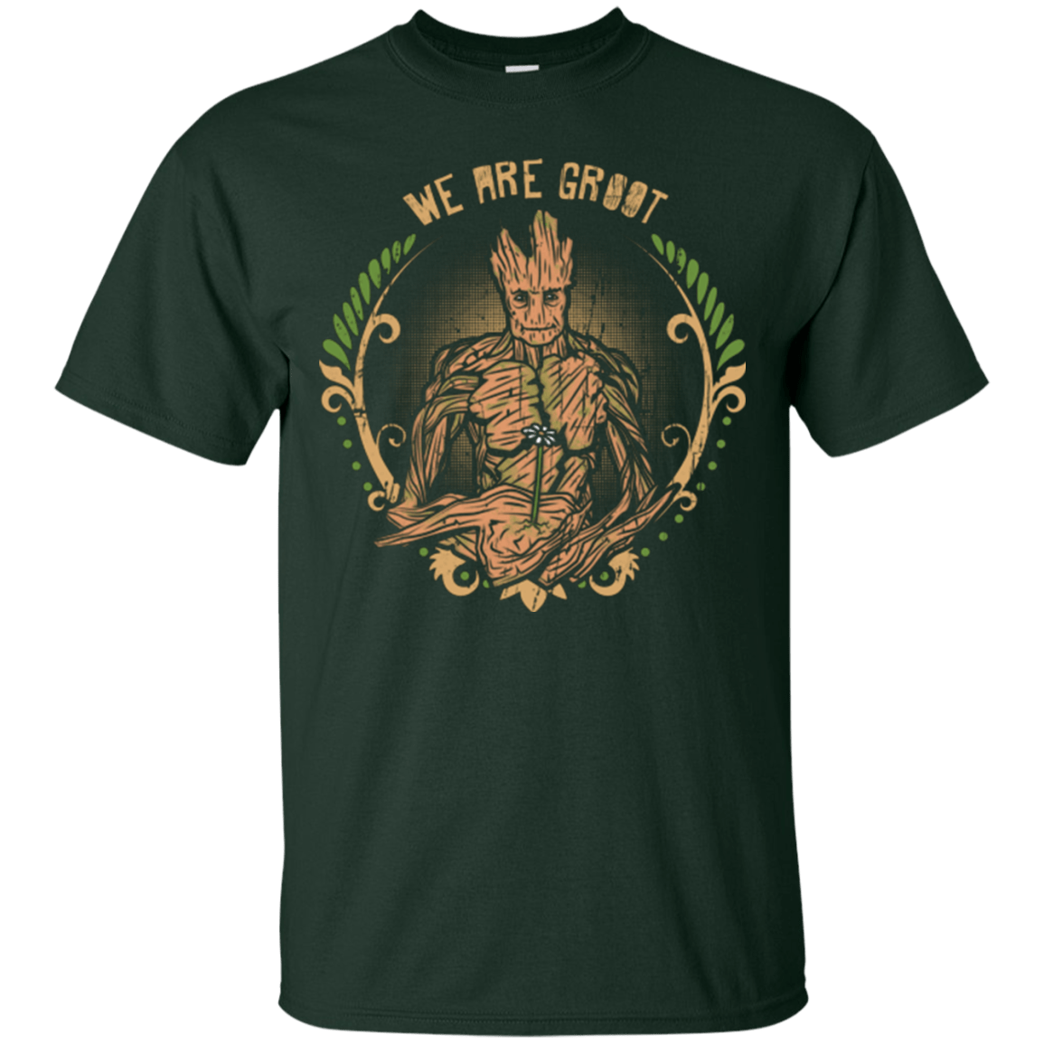 T-Shirts Forest Green / Small We are Groot T-Shirt