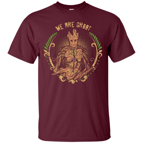 T-Shirts Maroon / Small We are Groot T-Shirt