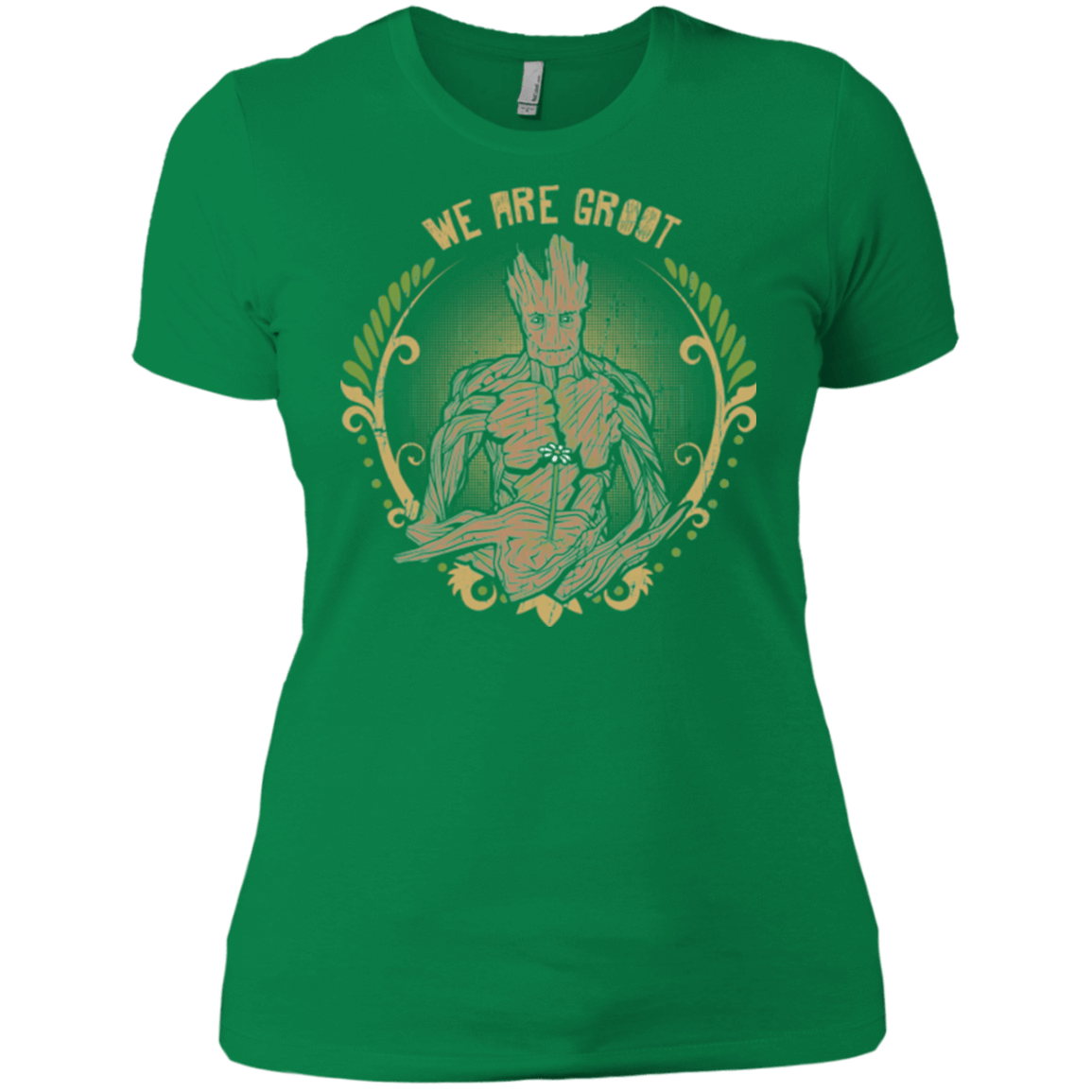 T-Shirts Kelly Green / X-Small We are Groot Women's Premium T-Shirt