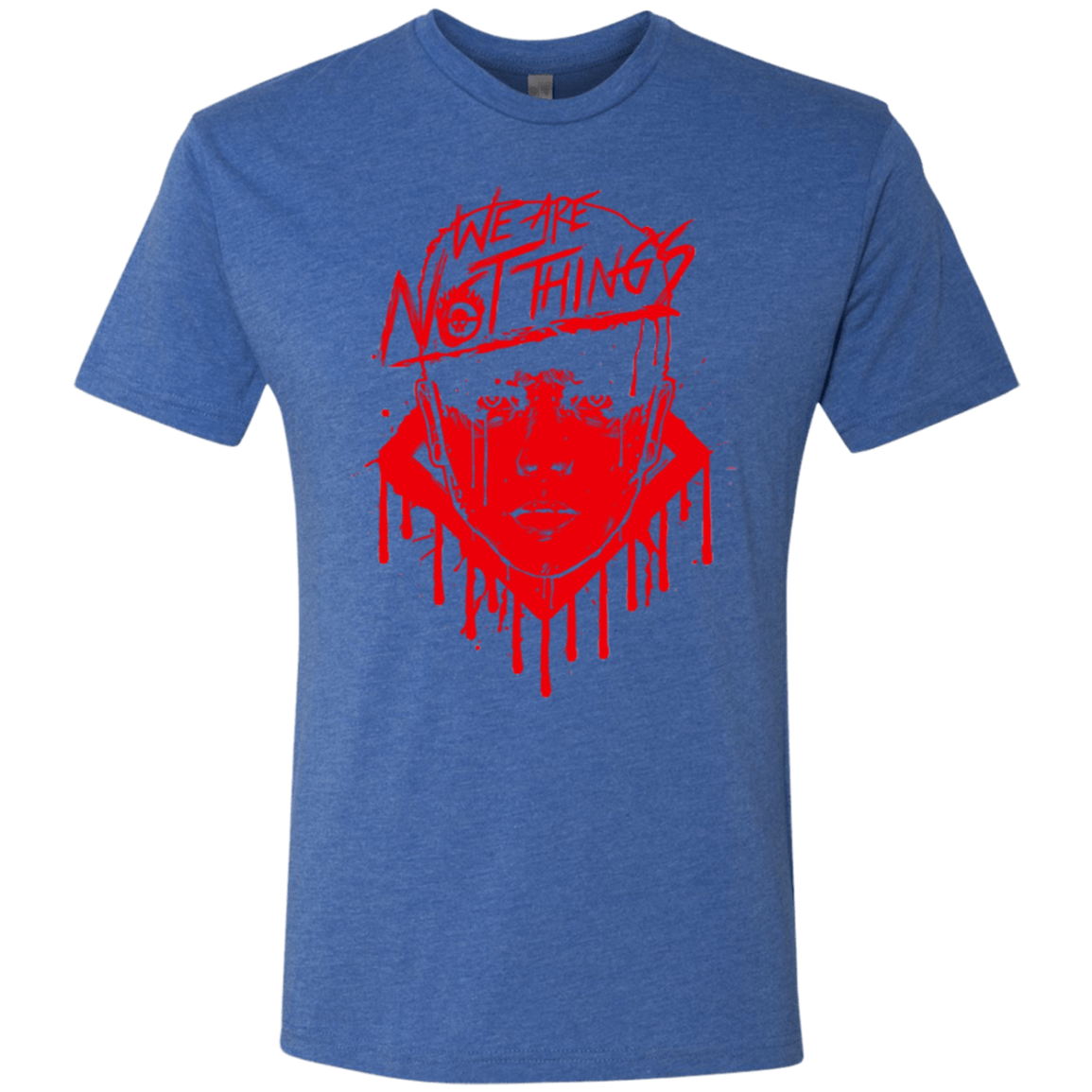 T-Shirts Vintage Royal / Small We Are Not Things Men's Triblend T-Shirt