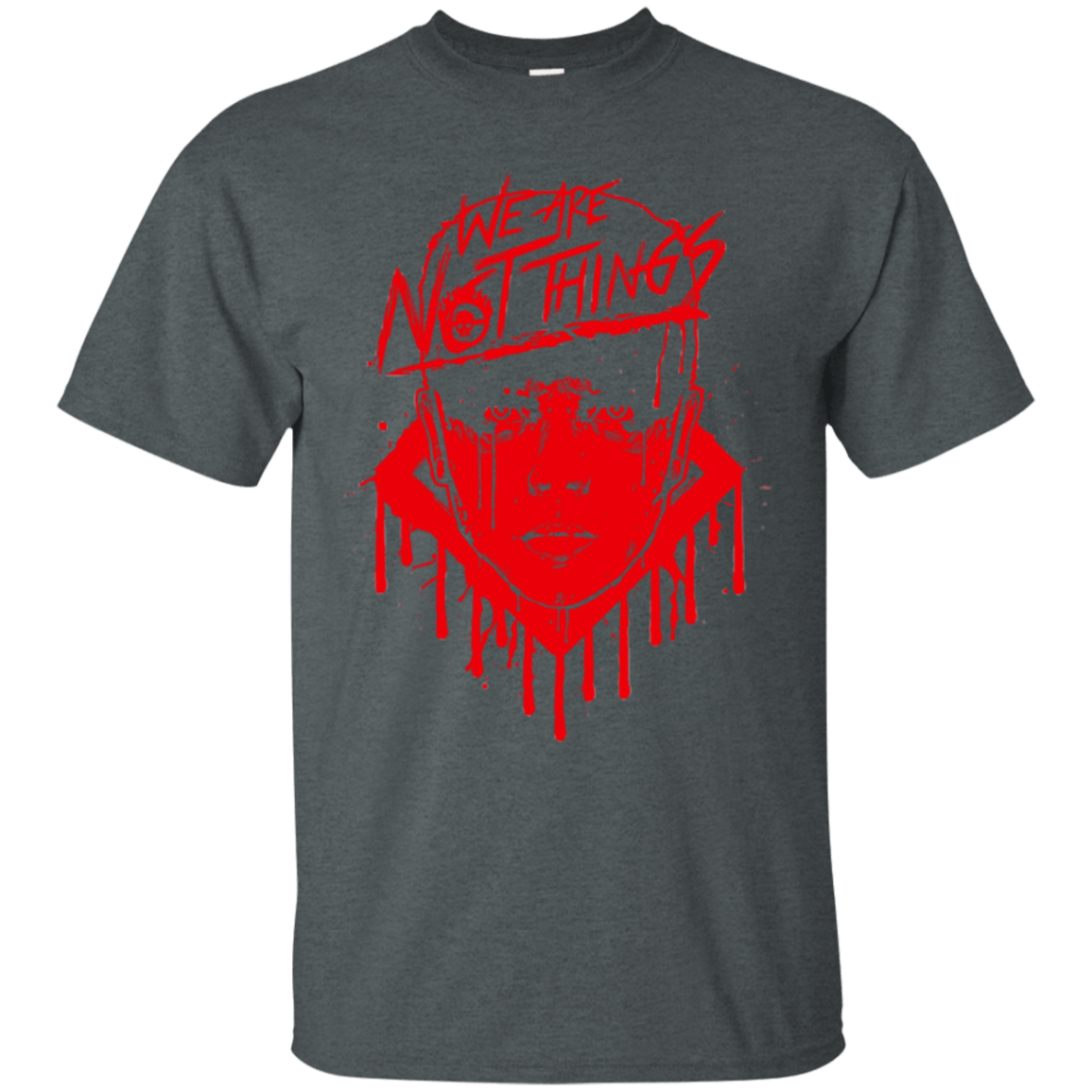 T-Shirts Dark Heather / Small We Are Not Things T-Shirt