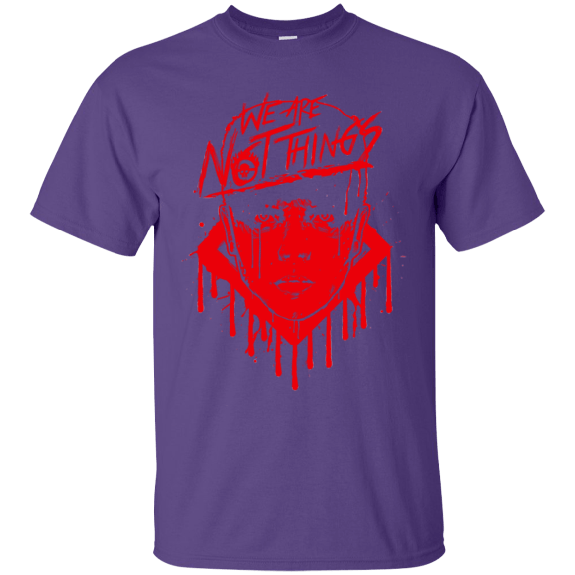 T-Shirts Purple / Small We Are Not Things T-Shirt
