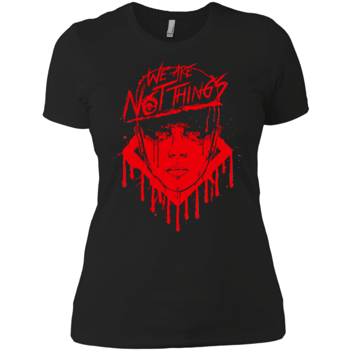 T-Shirts Black / X-Small We Are Not Things Women's Premium T-Shirt
