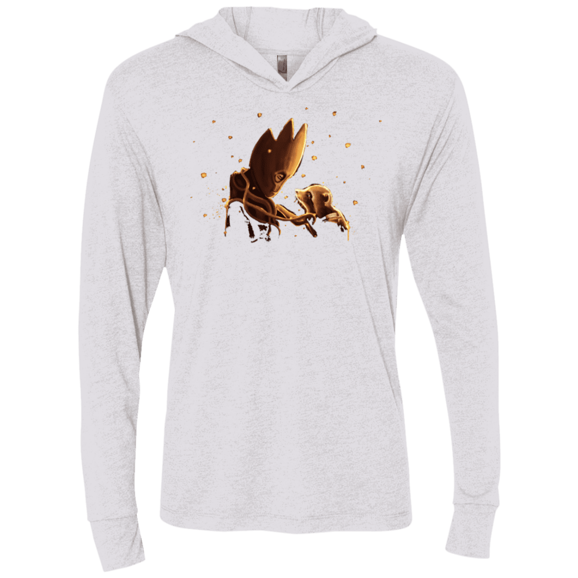 T-Shirts Heather White / X-Small We are Triblend Long Sleeve Hoodie Tee