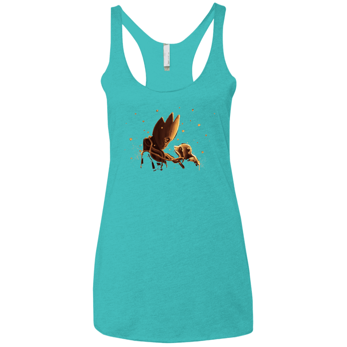 T-Shirts Tahiti Blue / X-Small We are Women's Triblend Racerback Tank