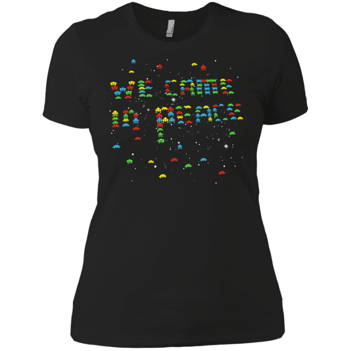 T-Shirts Black / X-Small We came in peace Women's Premium T-Shirt