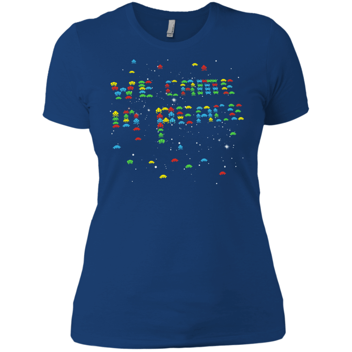 T-Shirts Royal / X-Small We came in peace Women's Premium T-Shirt