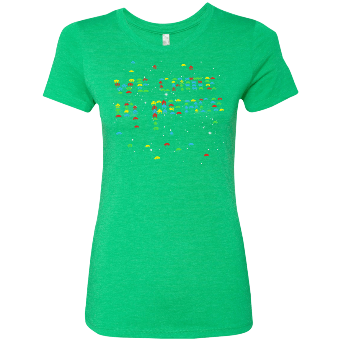 We came in peace Women's Triblend T-Shirt