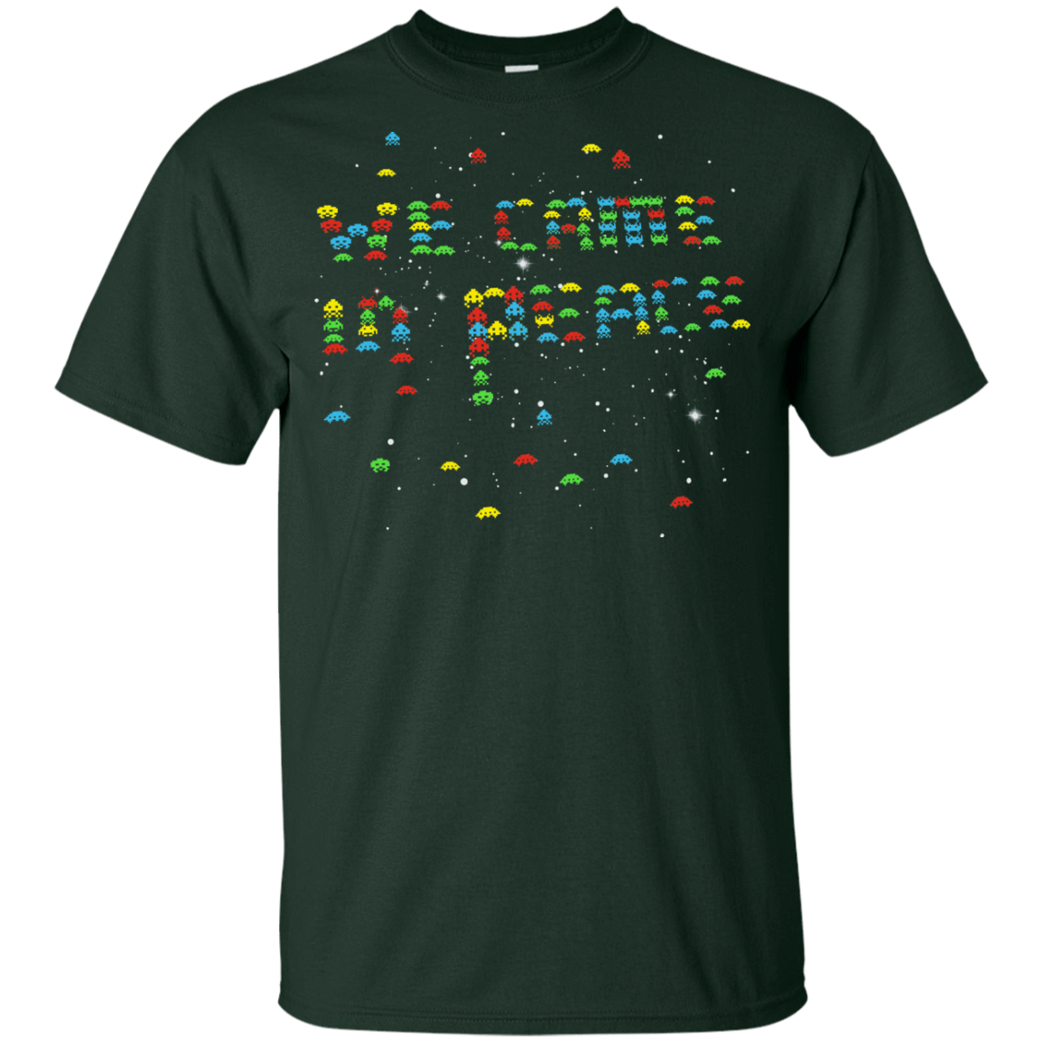 T-Shirts Forest / YXS We came in peace Youth T-Shirt