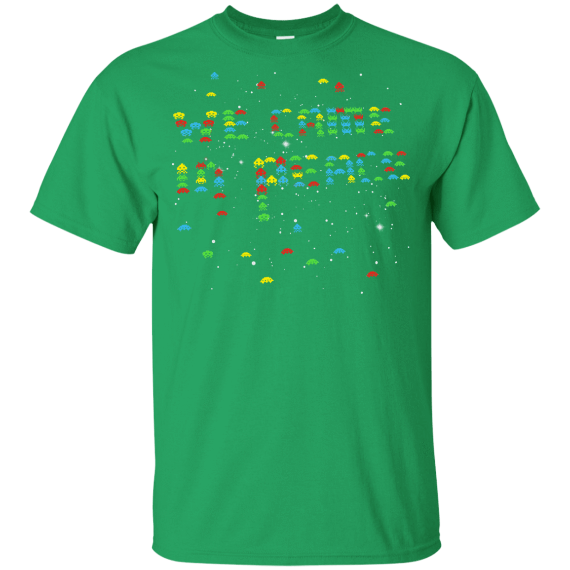T-Shirts Irish Green / YXS We came in peace Youth T-Shirt