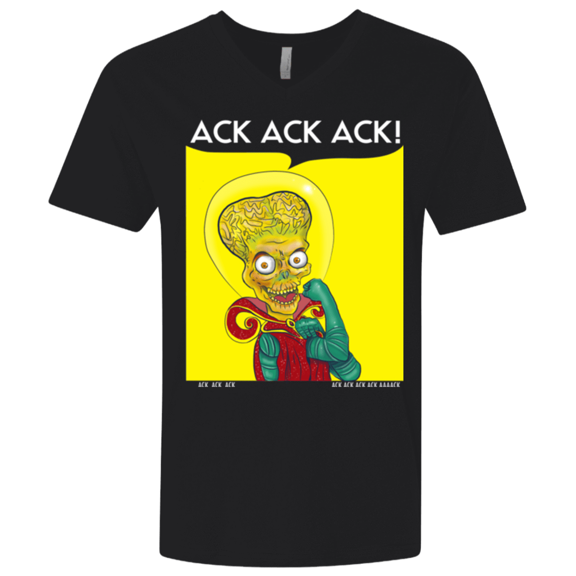 T-Shirts Black / X-Small We Can Ack Ack Ack Men's Premium V-Neck