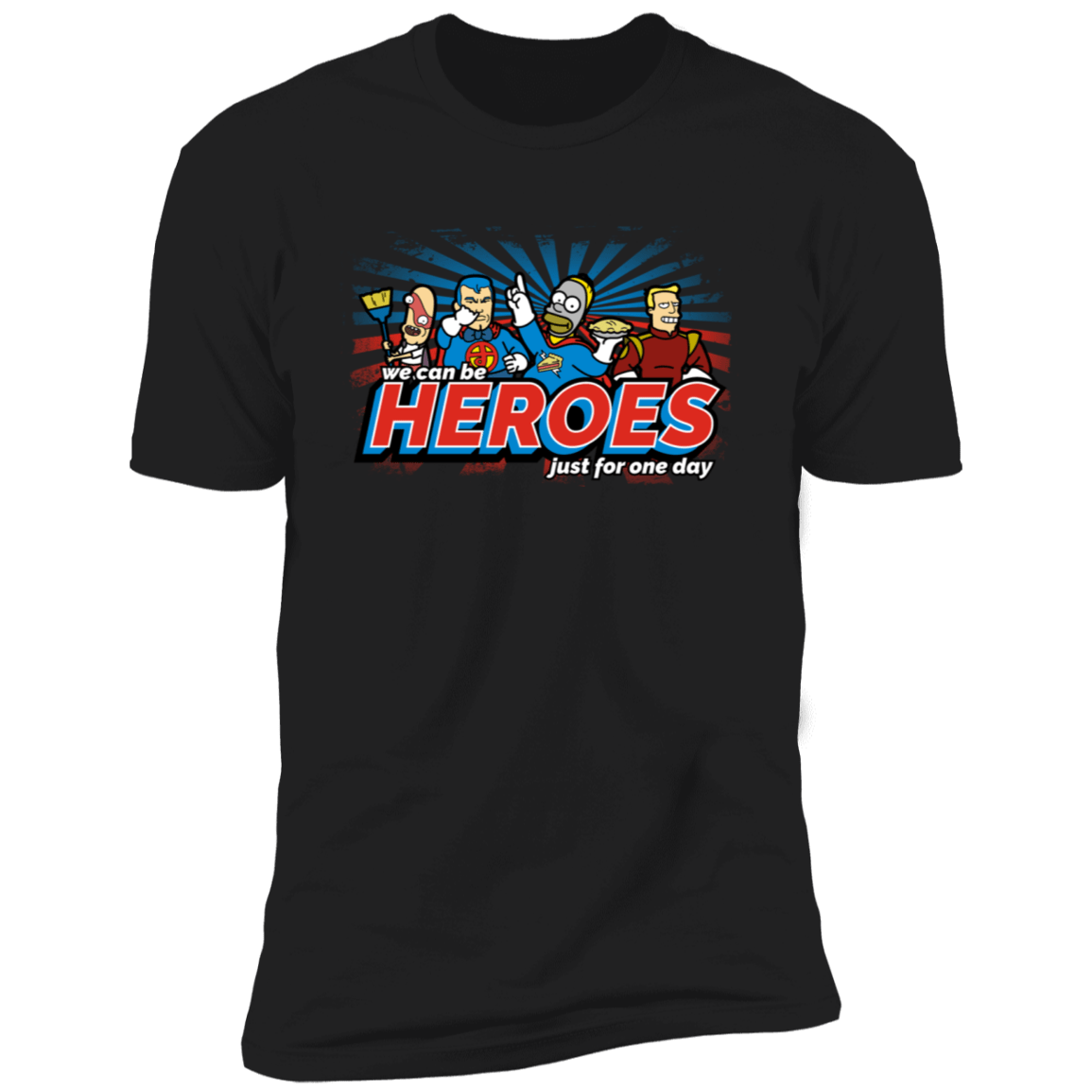 T-Shirts Black / X-Small We Can Be Heroes Men's Premium T-Shirt