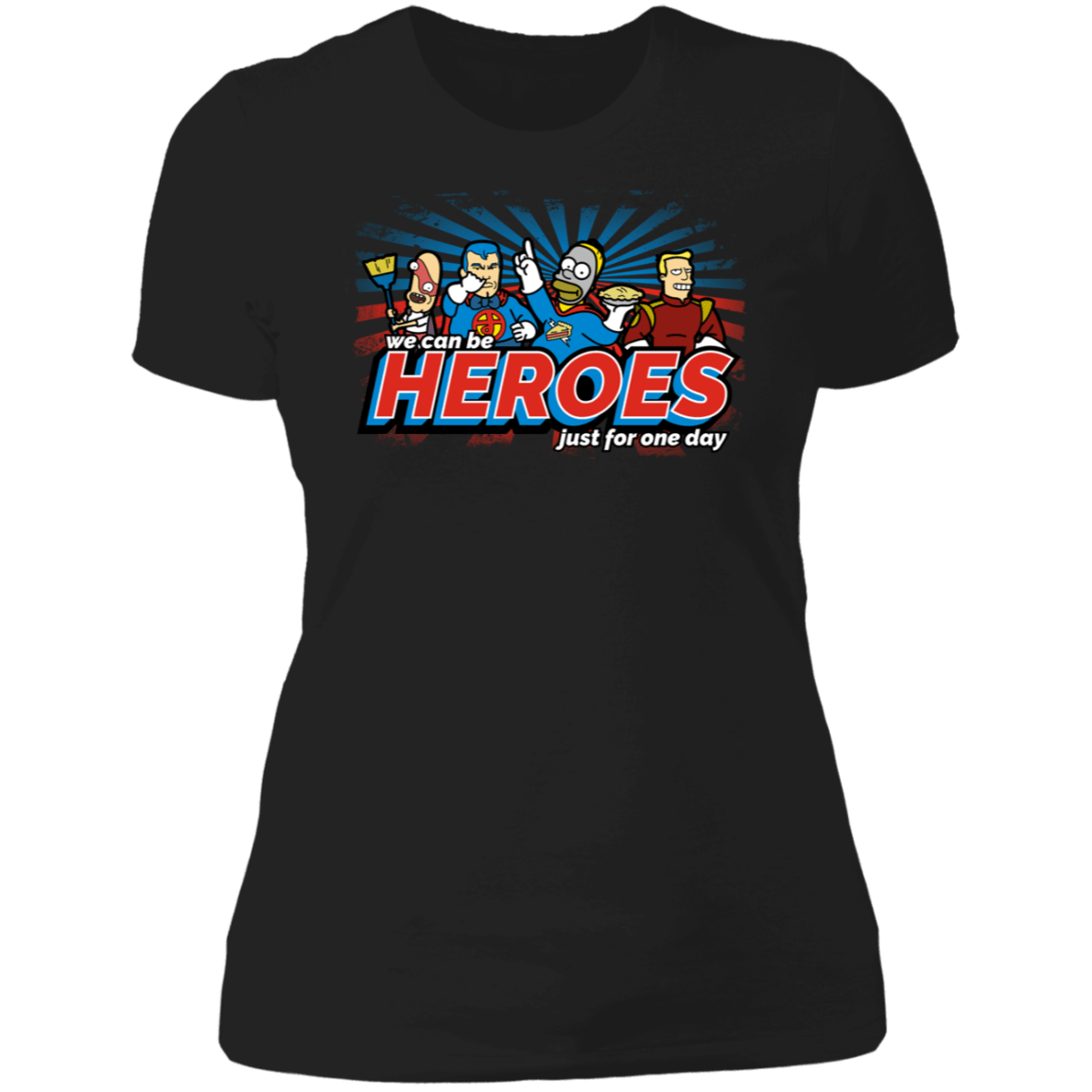 T-Shirts Black / X-Small We Can Be Heroes Women's Premium T-Shirt