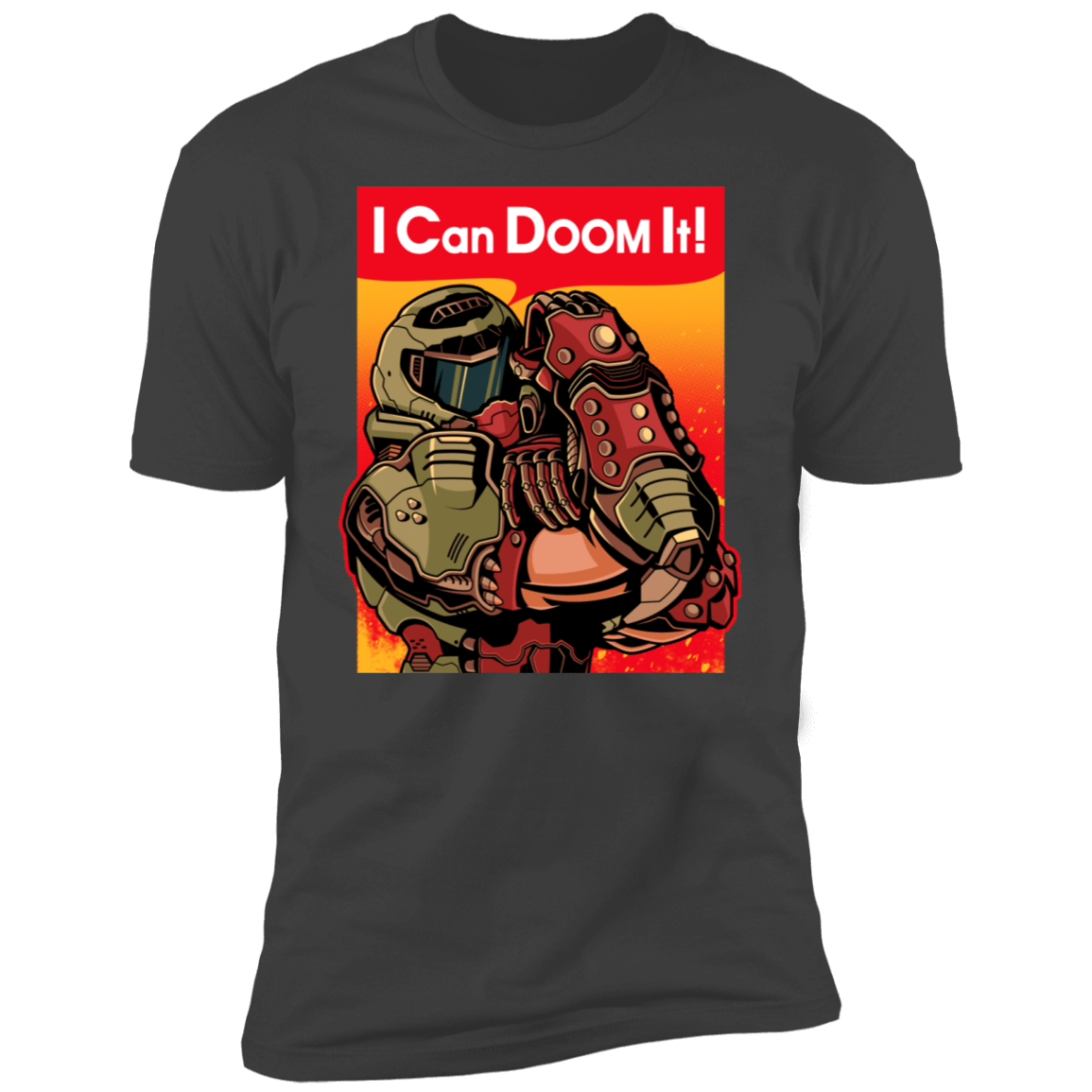 T-Shirts Heavy Metal / S We Can Doom It Men's Premium T-Shirt