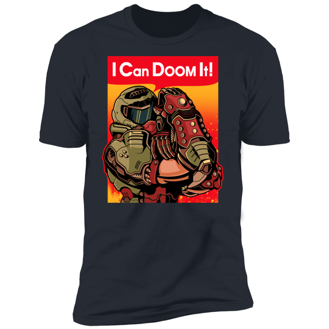 T-Shirts Indigo / S We Can Doom It Men's Premium T-Shirt