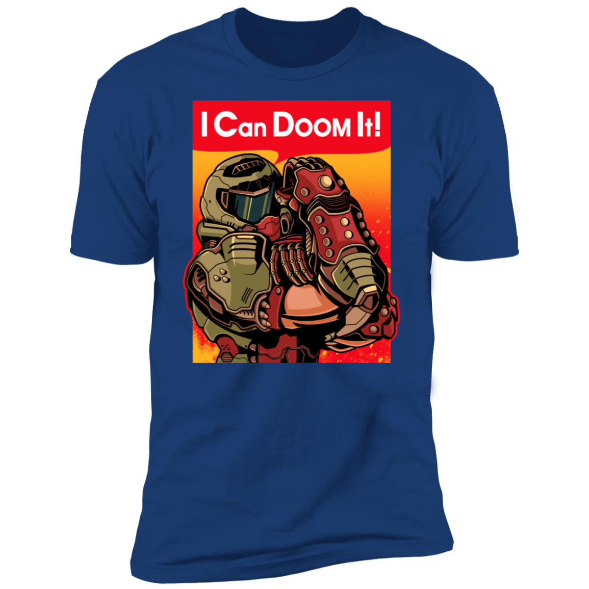 T-Shirts Royal / S We Can Doom It Men's Premium T-Shirt