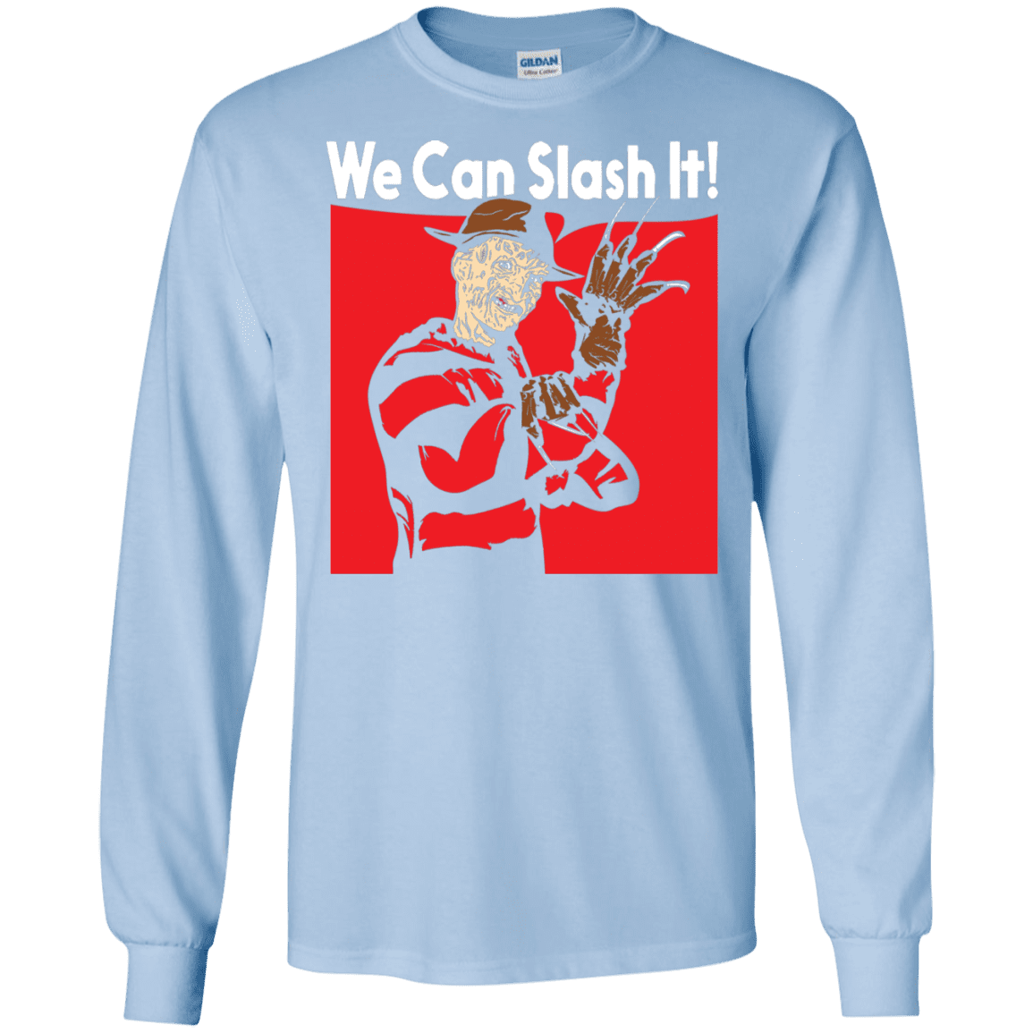 T-Shirts Light Blue / S We Can Slash It! Men's Long Sleeve T-Shirt