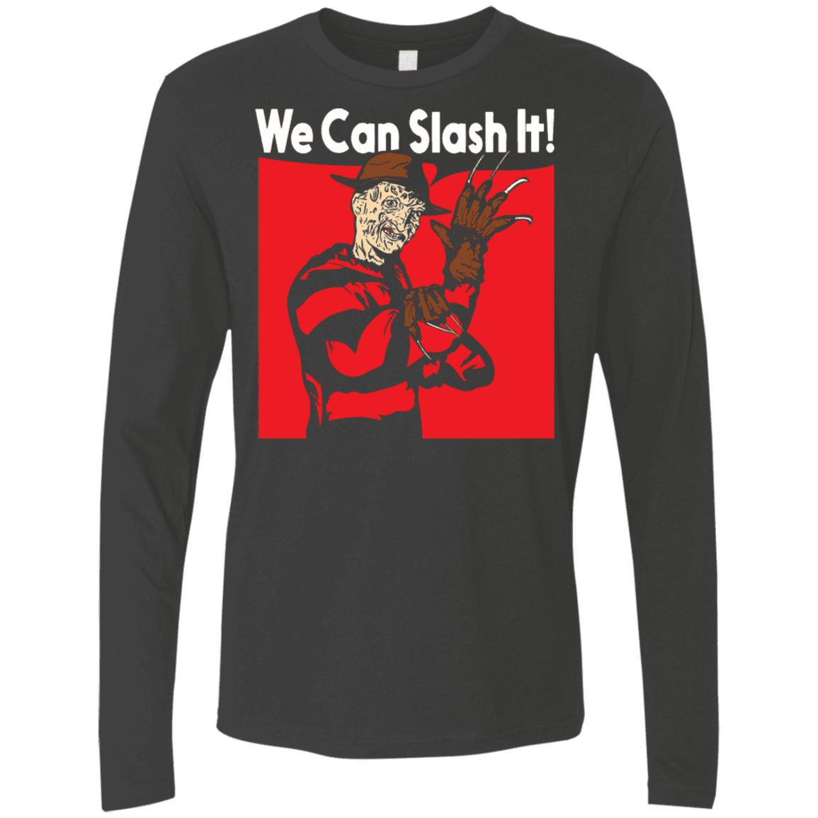 T-Shirts Heavy Metal / S We Can Slash It! Men's Premium Long Sleeve