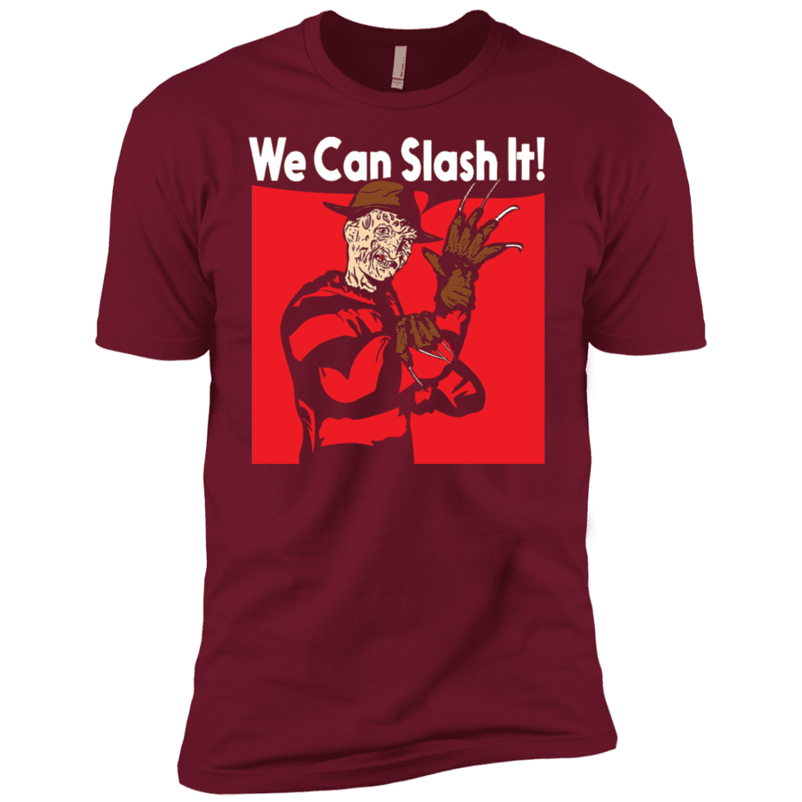 T-Shirts Cardinal / X-Small We Can Slash It! Men's Premium T-Shirt