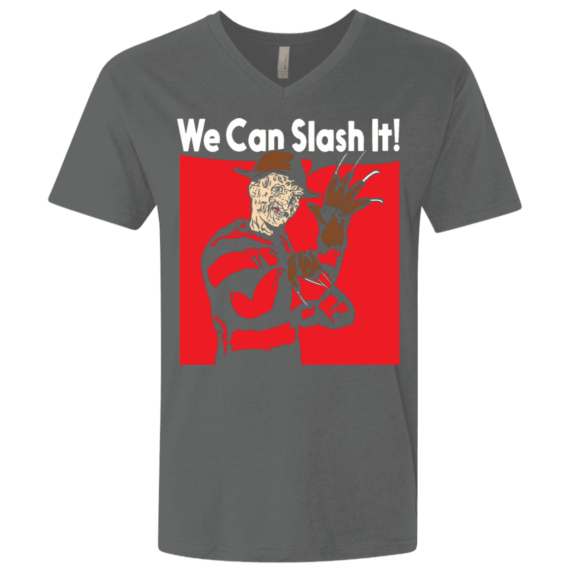 T-Shirts Heavy Metal / X-Small We Can Slash It! Men's Premium V-Neck