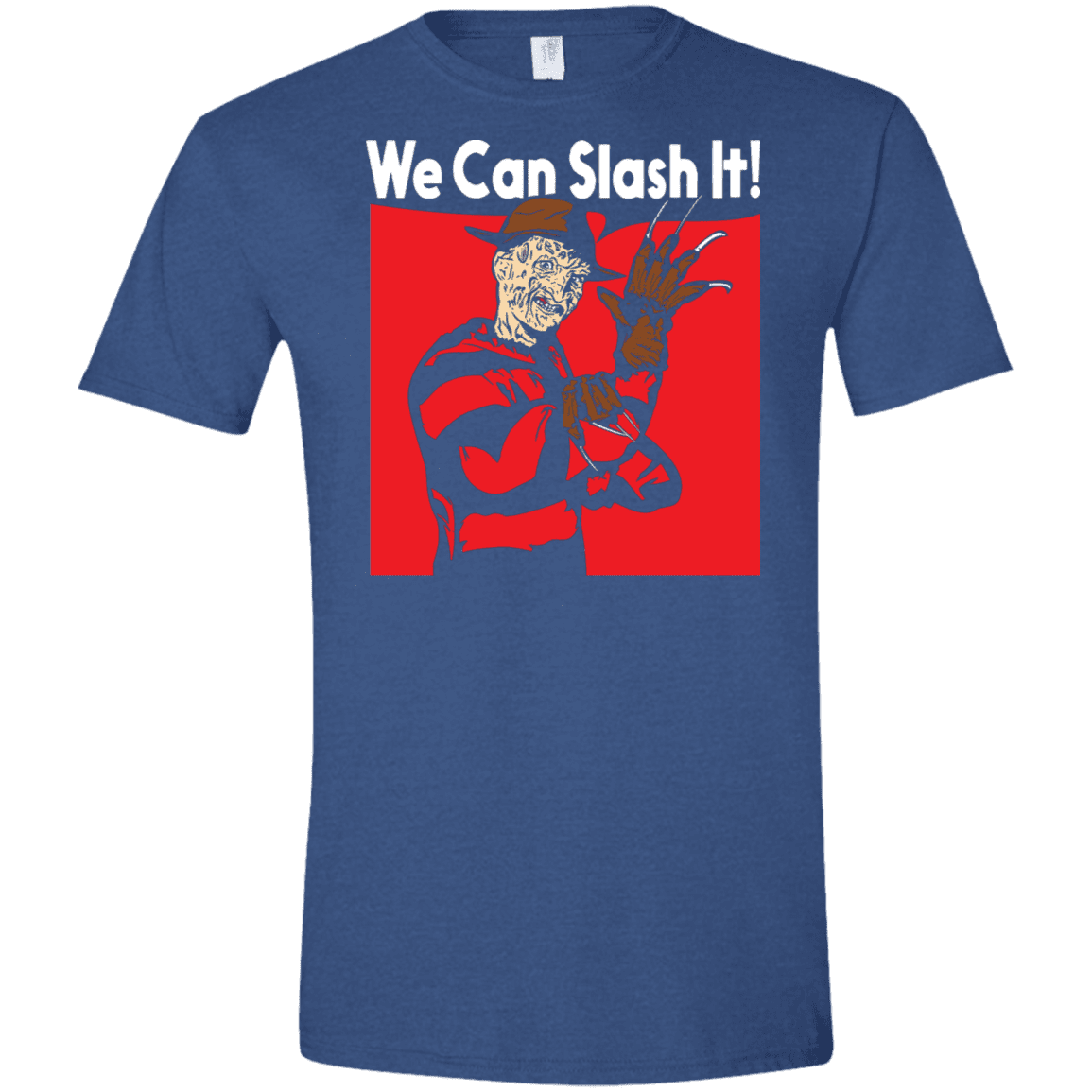 T-Shirts Heather Royal / X-Small We Can Slash It! Men's Semi-Fitted Softstyle