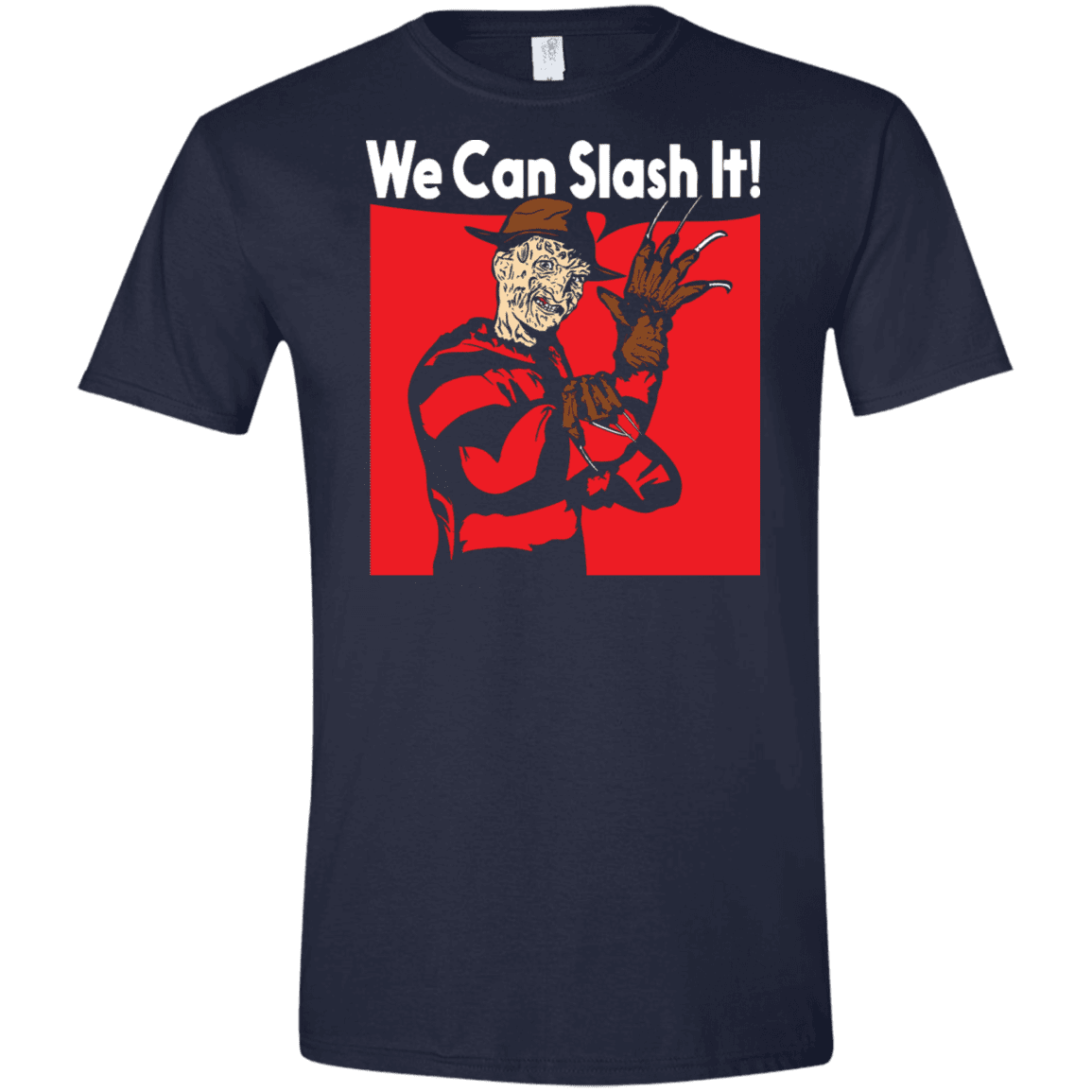 T-Shirts Navy / X-Small We Can Slash It! Men's Semi-Fitted Softstyle