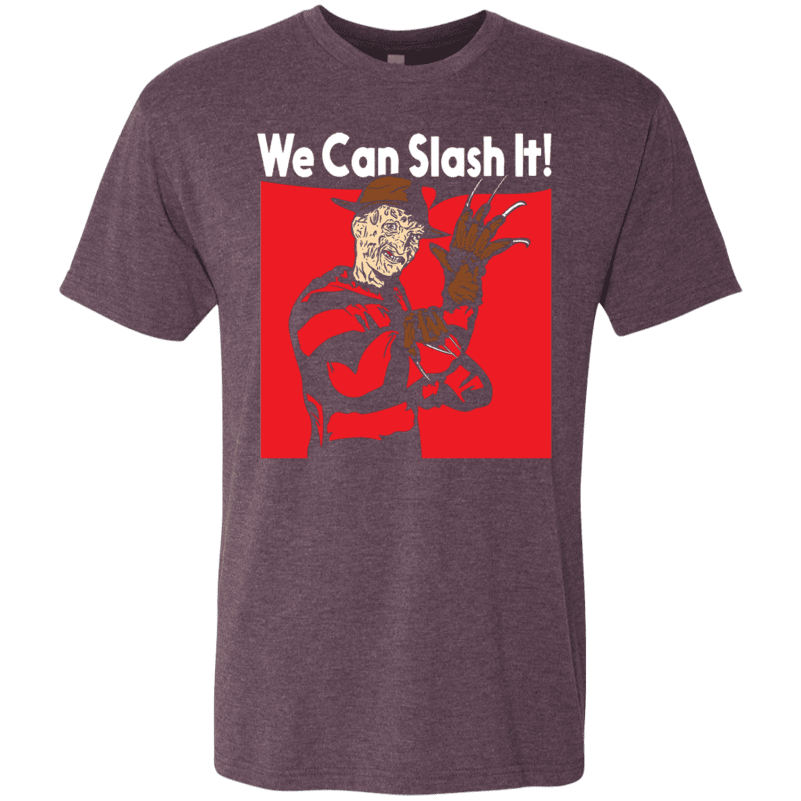 T-Shirts Vintage Purple / S We Can Slash It! Men's Triblend T-Shirt