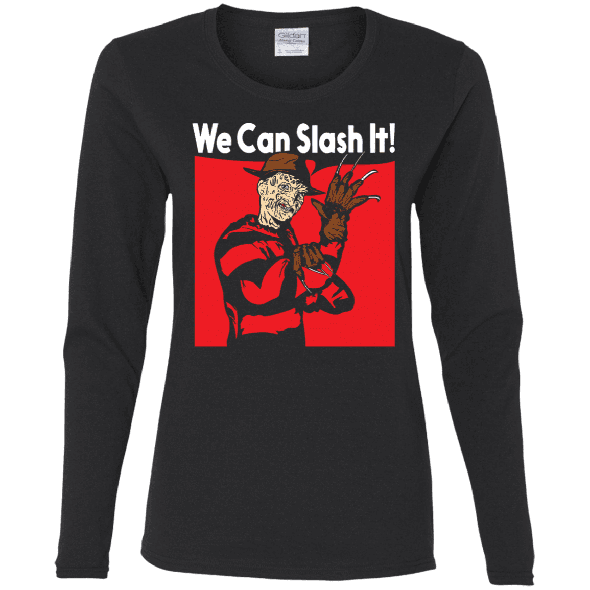 T-Shirts Black / S We Can Slash It! Women's Long Sleeve T-Shirt