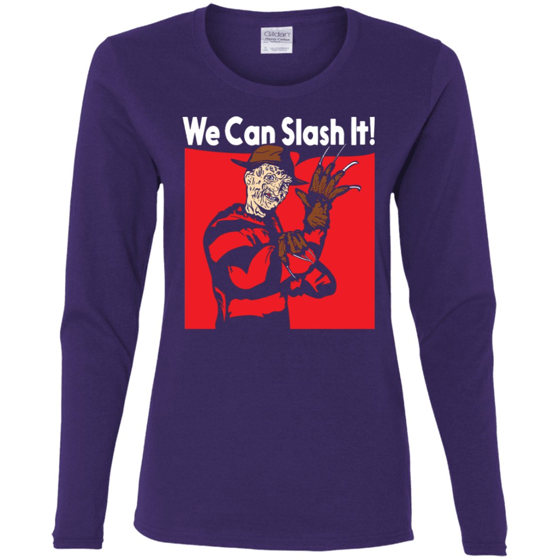 T-Shirts Purple / S We Can Slash It! Women's Long Sleeve T-Shirt