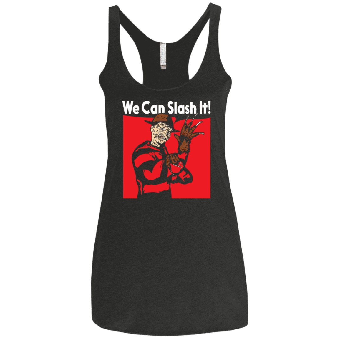 T-Shirts Vintage Black / X-Small We Can Slash It! Women's Triblend Racerback Tank