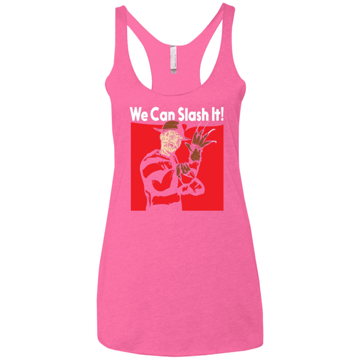 T-Shirts Vintage Pink / X-Small We Can Slash It! Women's Triblend Racerback Tank