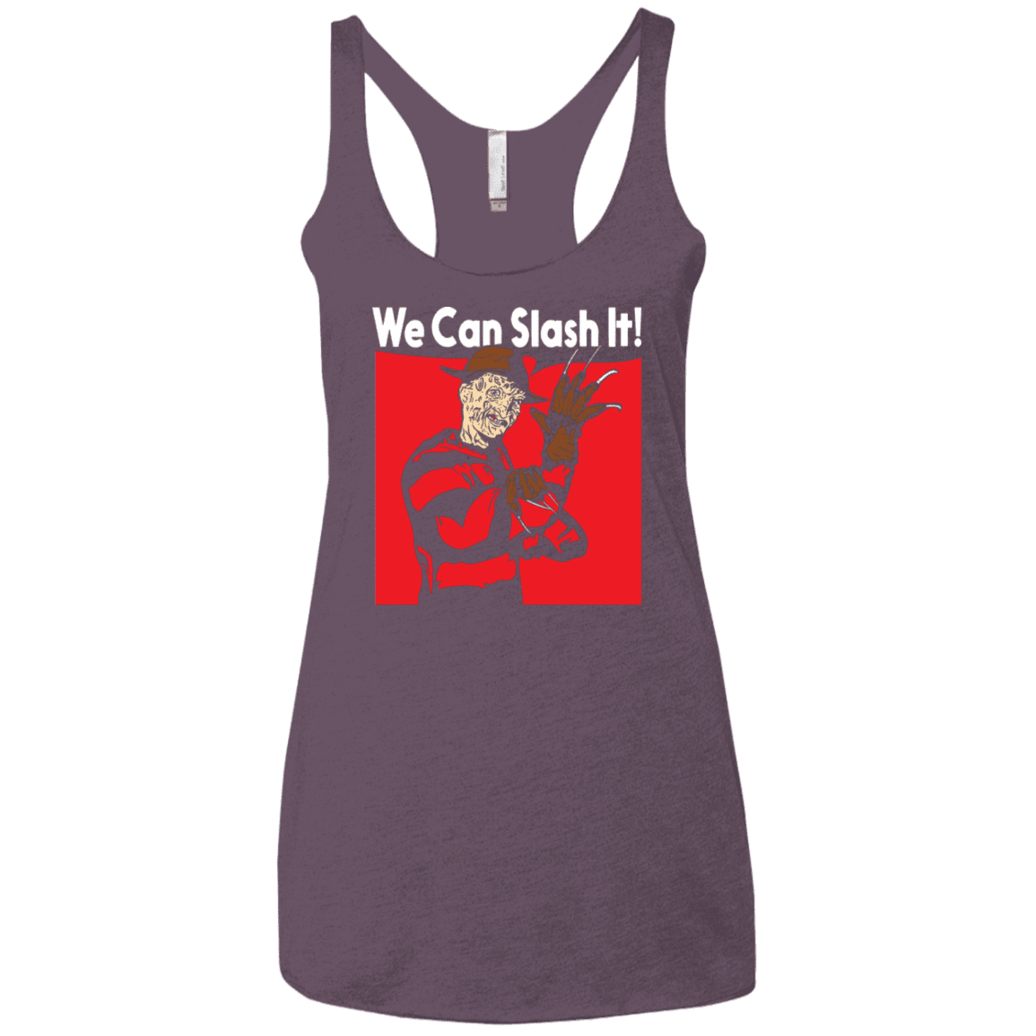 T-Shirts Vintage Purple / X-Small We Can Slash It! Women's Triblend Racerback Tank