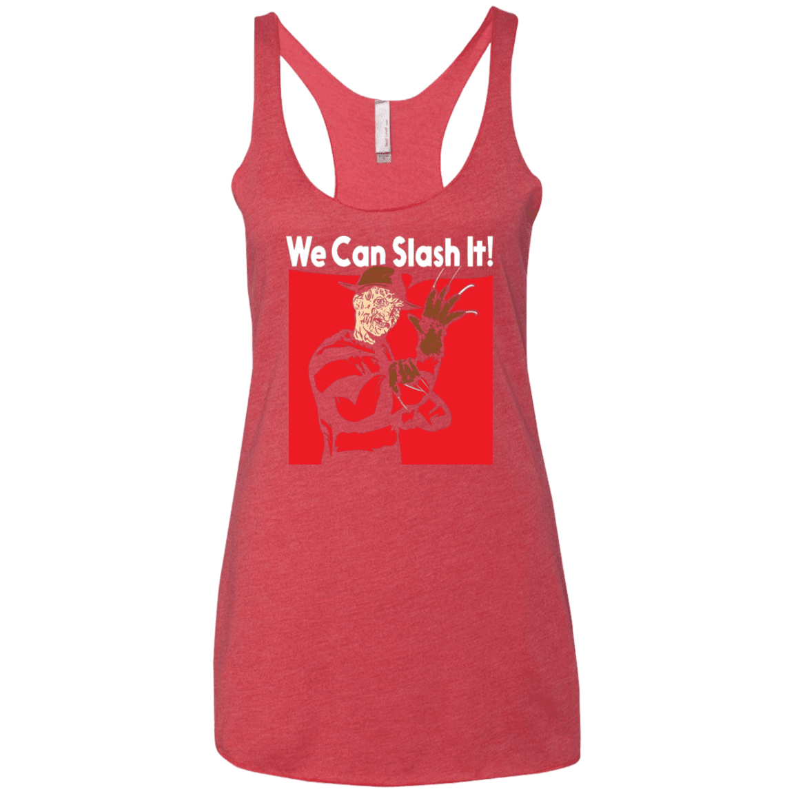 T-Shirts Vintage Red / X-Small We Can Slash It! Women's Triblend Racerback Tank