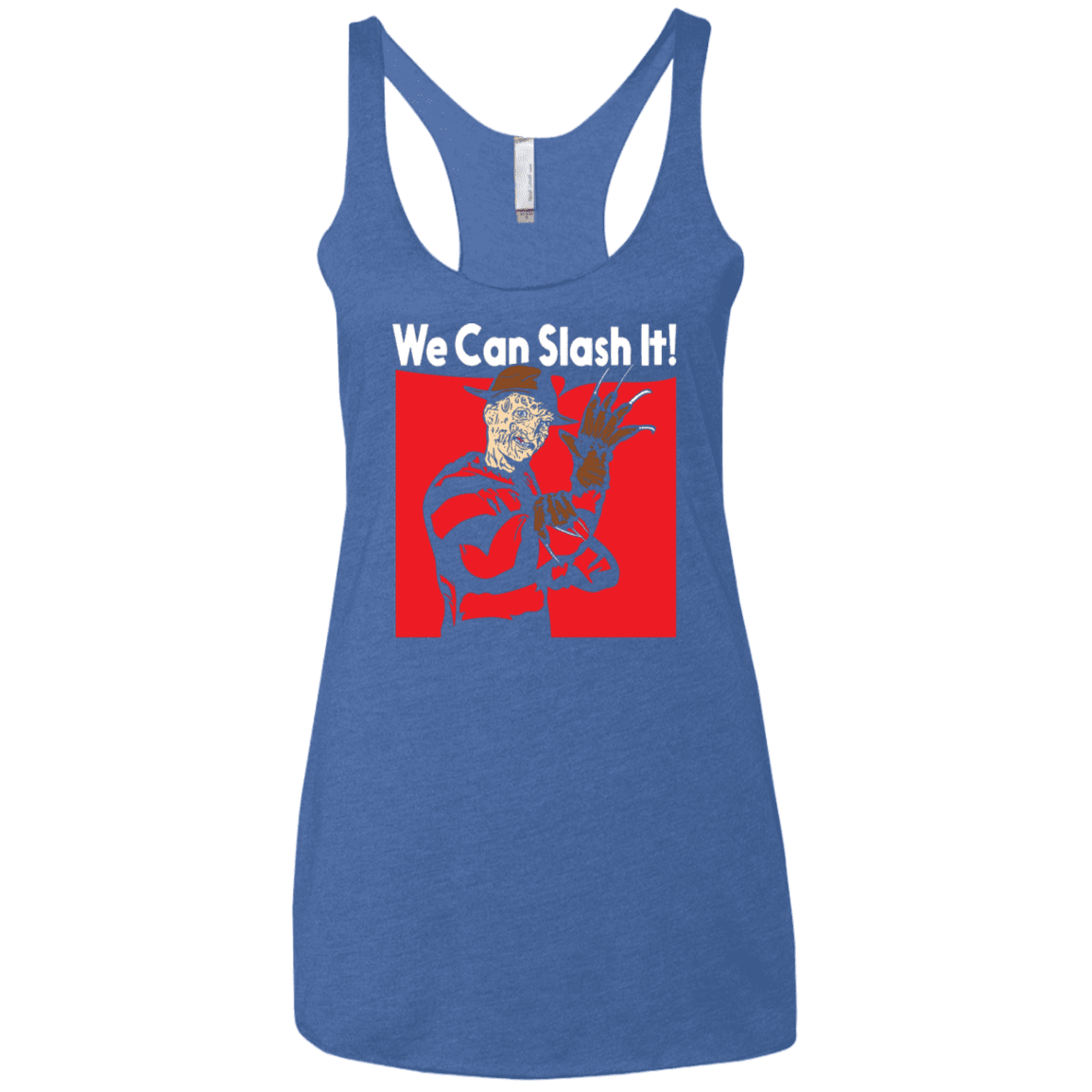 T-Shirts Vintage Royal / X-Small We Can Slash It! Women's Triblend Racerback Tank