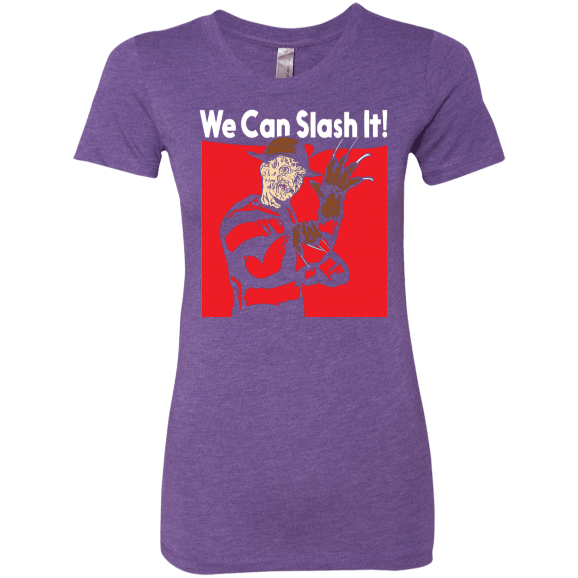 T-Shirts Purple Rush / S We Can Slash It! Women's Triblend T-Shirt