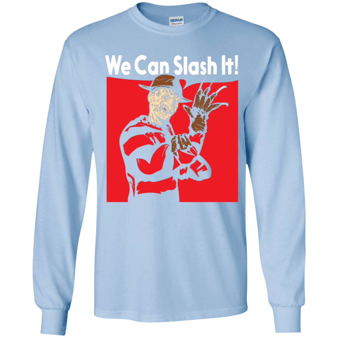 T-Shirts Light Blue / YS We Can Slash It! Youth Long Sleeve T-Shirt