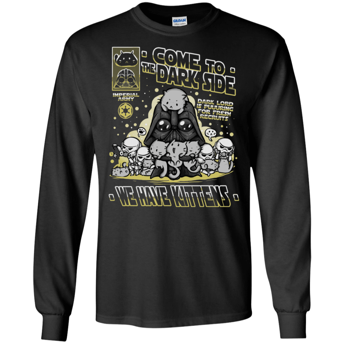 T-Shirts Black / S we have kittens Men's Long Sleeve T-Shirt