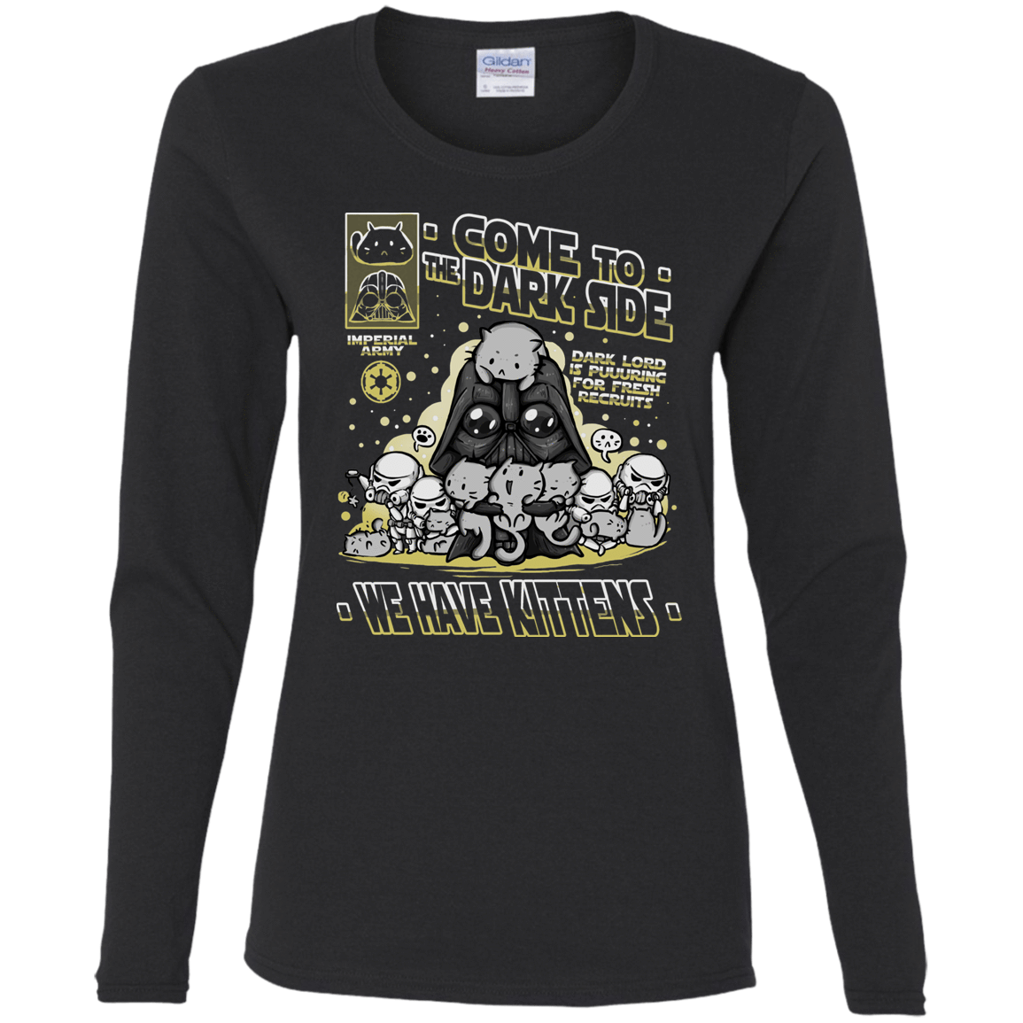 T-Shirts Black / S we have kittens Women's Long Sleeve T-Shirt