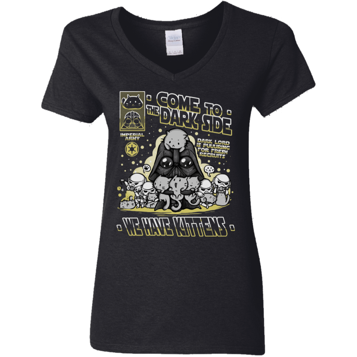 T-Shirts Black / S we have kittens Women's V-Neck T-Shirt